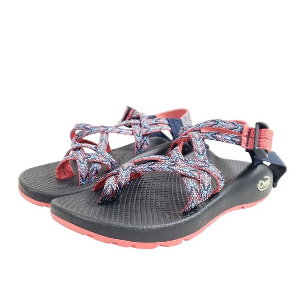 Chaco Womens Size 5 Performance Outdoor Sports Sandals Eclipse Motif - Picture 2 of 9